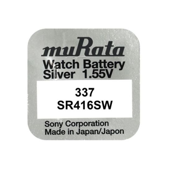 337 dugmasta baterija Sony Murata